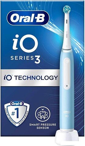 Электрическая зубная щетка Oral-B iO 3 (ледяной синий)