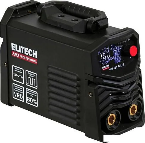 Сварочный инвертор ELITECH HD Professional HD WM 160 PULSE