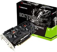 Видеокарта BIOSTAR GeForce GTX 1050 Ti 4GB GDDR5 VN1055TF41 Видеокарта BIOSTAR GeForce GTX 1050 Ti 4GB GDDR5 VN1055TF41