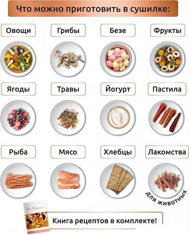 Сушилка для овощей и фруктов Pullman PL-2280