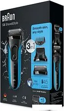 Электробритва Braun Series 3 Shave&Style 3010BT Wet&Dry Электробритва Braun Series 3 Shave&Style 3010BT Wet&Dry