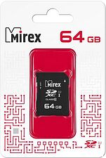 Карта памяти Mirex SDXC 13611-SD10CD64 64GB