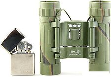 Бинокль Veber БН 10x25 Sport камуфляж