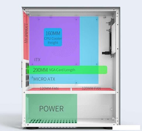 Корпус ACD Coffre 501 MH-SI1GOA-0000