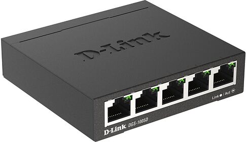 Неуправляемый коммутатор D-Link DGS-1005D/R1A