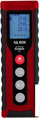 Лазерный дальномер ELITECH ЛД 60К