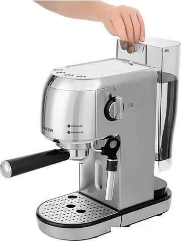 Рожковая помповая кофеварка Sencor SES 4900SS