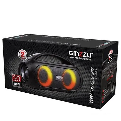 Беспроводная колонка Ginzzu GM-904B