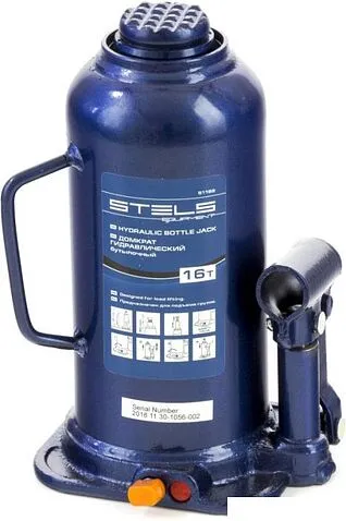 Бутылочный домкрат Stels 51168 16т