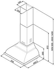 Кухонная вытяжка Smeg KC16POE