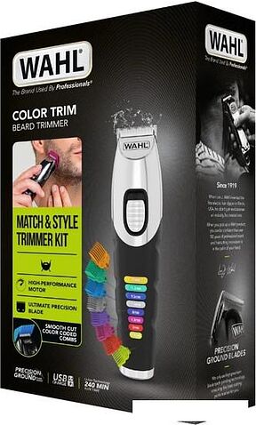 Триммер для бороды и усов Wahl 09893.0443 Color Trim Beard