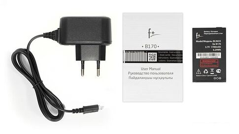 Мобильный телефон F+ B170 (черный)
