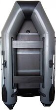 Моторная лодка Vivax Т280 с полом-книгой (с килем, серый/черный) Моторная лодка Vivax Т280 с полом-книгой (с килем, серый/черный)
