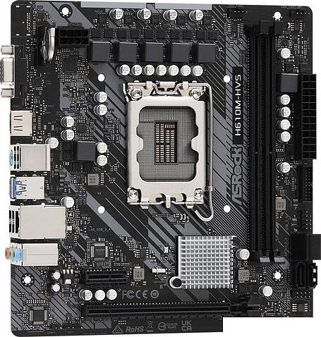 Материнская плата ASRock H610M-HVS