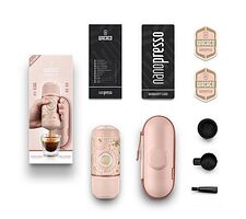 Ручная кофеварка WACACO Nanopresso Dark Soul Pink + Case