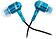 Наушники CBR Human Friends Zipper Blue