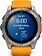 Умные часы Garmin Fenix 8 Sapphire 51мм (титановый, оранжевый силиконовый ремешок)