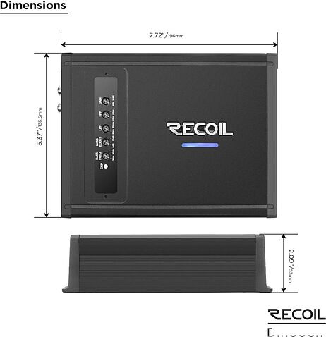 Автомобильный усилитель Recoil DII1000.1