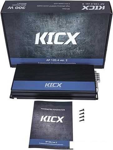 Автомобильный усилитель KICX AP 120.4 ver 2