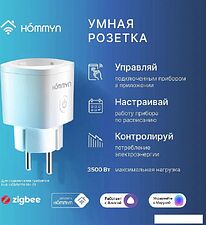 Умная розетка Hommyn Smart Plug RKNZ01