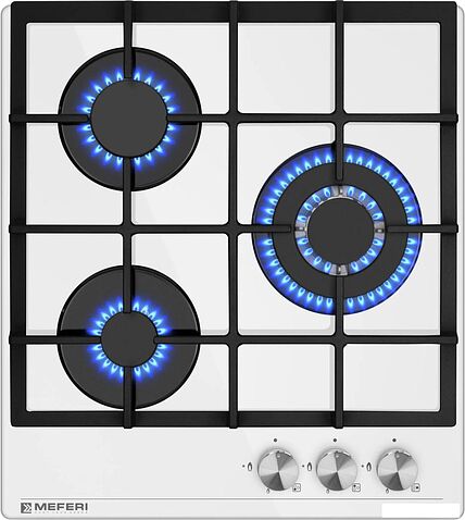 Варочная панель Meferi MGH453WH Glass Power