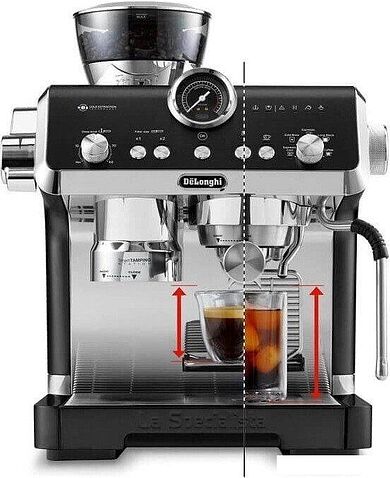 Рожковая кофеварка DeLonghi La Specialista Opera EC9555.BK