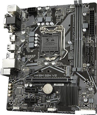 Материнская плата Gigabyte H410M S2H V2 (rev. 1.1/1.2/1.3/1.4/1.6)