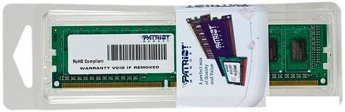 Оперативная память Patriot Signature 8GB DDR3 PC3-12800 (PSD38G16002)