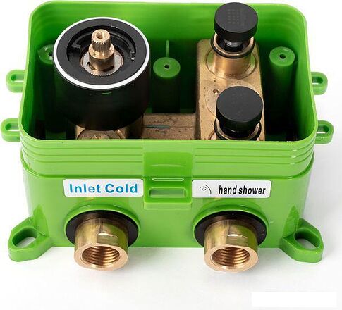 Душевая система  Rea Lungo Miler Black REA-P6713