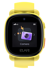 Детские умные часы Elari KidPhone 4G Lite (желтый)