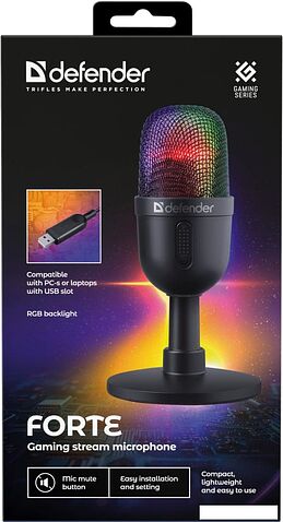 Проводной микрофон Defender Forte GMC 350