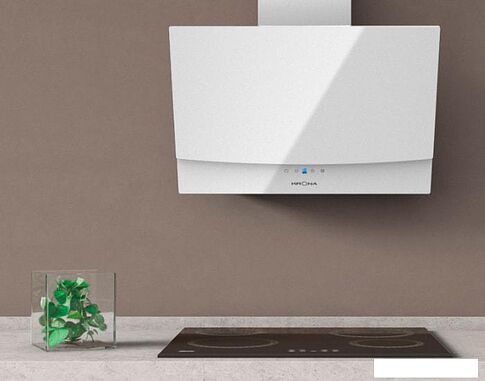 Кухонная вытяжка Krona Alva 600 S (белый)