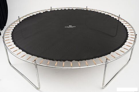 Батут Calviano Outside Master Purple 374 см - 12ft (внешняя сетка, с лестницей)