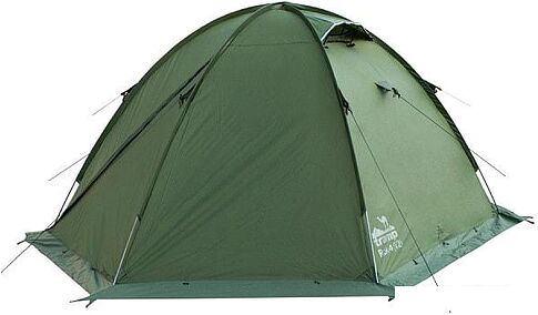 Экспедиционная палатка TRAMP Rock 4 v2 (зеленый)