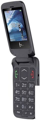 Кнопочный телефон F+ Ezzy Trendy 1 (серый)