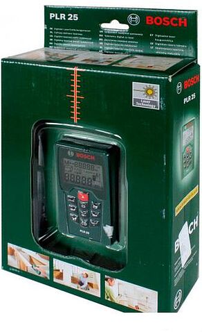 Лазерный дальномер Bosch PLR 25 (0603016220)