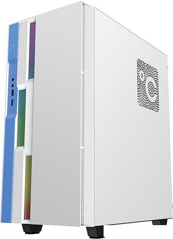Корпус GameMax Brufen C3 WB (белый/голубой)