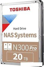 Жесткий диск Toshiba N300 Pro 20TB HDWG62AUZSVB
