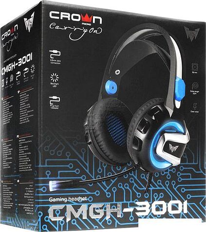 Наушники CrownMicro CMGH-3001