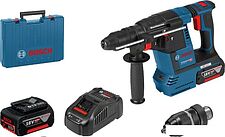 Перфоратор Bosch GBH 18V-26 F Professional 0611910003 (с 2-мя АКБ, кейс) Перфоратор Bosch GBH 18V-26 F Professional 0611910003 (с 2-мя АКБ, кейс)