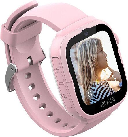 Детские умные часы Elari KidPhone 4G Go (розовый)