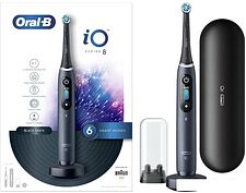 Электрическая зубная щетка Oral-B iO 8n (черный, 1 насадка) Электрическая зубная щетка Oral-B iO 8n (черный, 1 насадка)