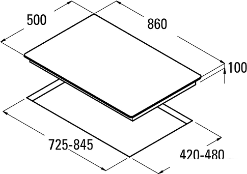Варочная панель CATA LCI 912 [08005403]