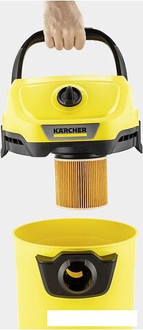 Пылесос Karcher WD 3-18 Battery Set [1.628-551.0]