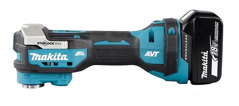 Реноватор Makita DTM52RTJX1 (с 2-мя АКБ, кейс, набор оснастки)