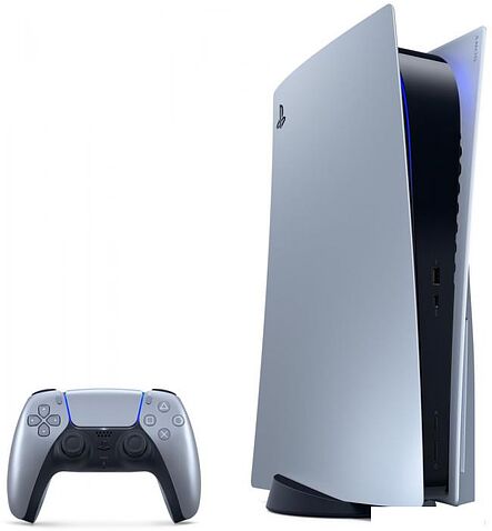 Геймпад Sony DualSense (гладкое серебро)