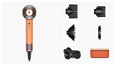 Фен Dyson HD16 Supersonic Nural Straight+Wavy (евровилка, керамический абрикосовый/топаз)