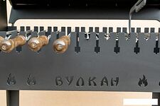 Мангал для дачи Вулкан Гриль М XL 5 мм на колесах