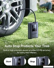 Автомобильный компрессор Baseus GoTrip VA1 Super Mini Cordless Inflator 22-Cylinder Cosmic Black C0119601