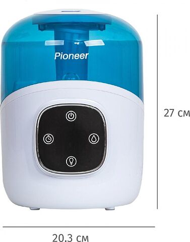 Увлажнитель воздуха Pioneer HDS32 (белый/синий)